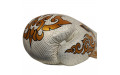 Боксерские перчатки TKB Kanok white 14 oz