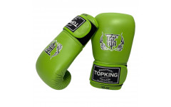 Боксёрские перчатки Top King "Ultimate" TKBGUV green 16 oz