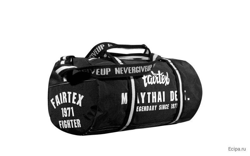 Сумка Fairtex BAG9 black (ретро)