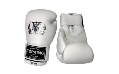 Перчатки боксёрские Top King "Ultimate" TKBGUV white 12 oz