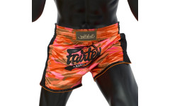 Шорты для бокса Fairtex BS1711 (камуфляж-оранжевый) S