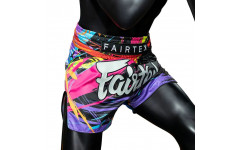 Шорты для бокса Fairtex BS1934 World Music black - S